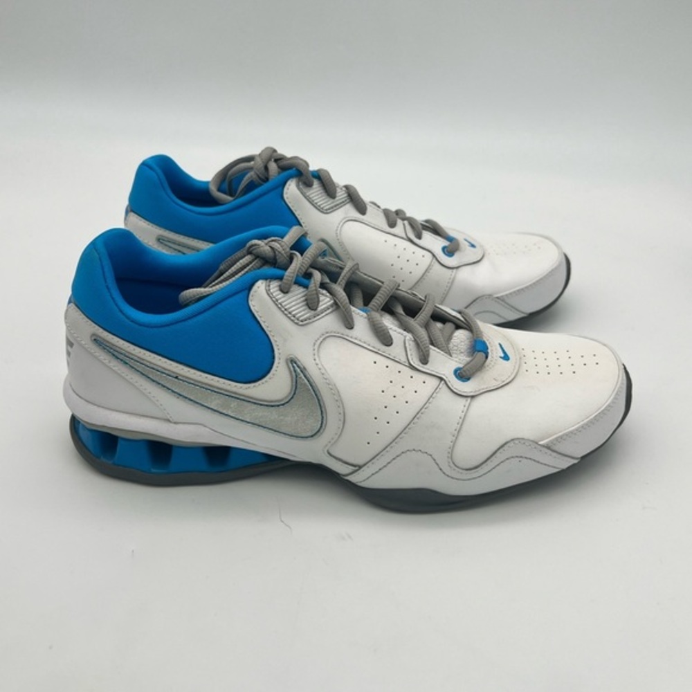 VTG Nike Women’s Training Reax Rockstar 2 Blue Silver Running Shoes Sneakers 9.5